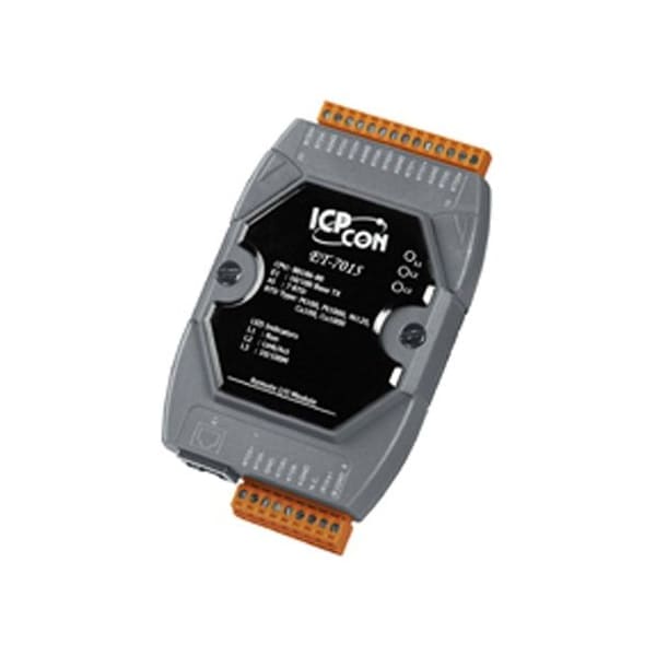Icp Das 7 channel RTD Inputs with 3 wire RTD lead resistance elimination Module ET-7015 - main